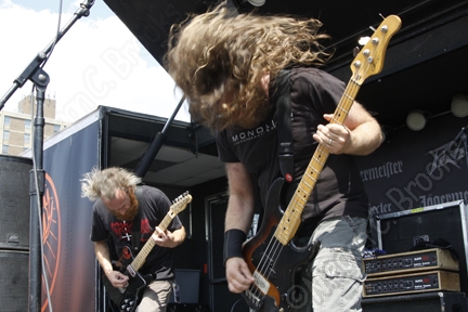 Red Fang - July 31, 2011 - Rockstar Mayhem Festival - Susquehanna Bank Center