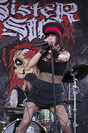 Sister Sin - July 17, 2015 - Mayhem Festival - Susquehanna Bank Center - Camden NJ
