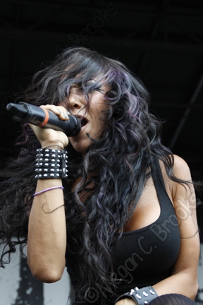 Butcher Babies - July 19, 2013 - Rockstar Mayhem Festival - Susquehanna Bank Center