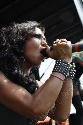 Butcher Babies - July 19, 2013 - Rockstar Mayhem Festival - Susquehanna Bank Center
