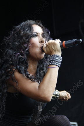 Butcher Babies - July 19, 2013 - Rockstar Mayhem Festival - Susquehanna Bank Center