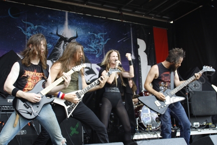 Huntress - July 19, 2013 - Rockstar Mayhem Festival - Susquehanna Bank Center